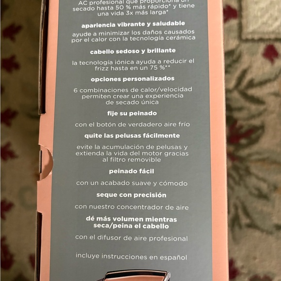 NWT InfinitiPro by Conair Hair Dryer - Picture 5 of 7